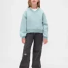 Sudadera infantil de cuello en V con corte holgado Vintagesoft