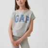 Sudadera infantil de felpa Vintagesoft con cuello raglán y estampado