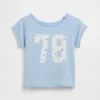 Sudadera infantil de felpa Vintagesoft con cuello raglán y estampado