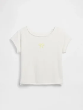Sudadera infantil de felpa Vintagesoft con cuello raglán y estampado