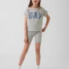 Sudadera infantil de felpa Vintagesoft con cuello raglán y estampado