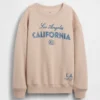 Sudadera infantil holgada con estampado