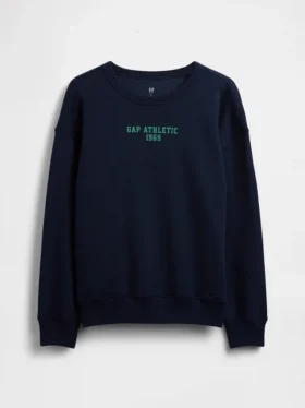 Sudadera infantil holgada con estampado