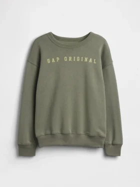 Sudadera infantil holgada con estampado