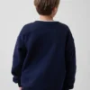 Sudadera infantil holgada con estampado