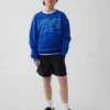Sudadera infantil holgada con estampado