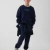 Sudadera infantil holgada con estampado