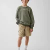 Sudadera infantil holgada con estampado