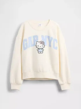 Sudadera infantil Vintagesoft con el logotipo de Hello Kitty