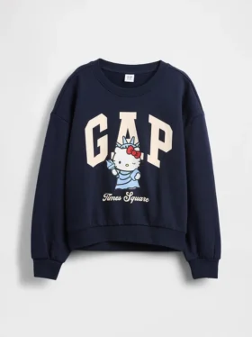 Sudadera infantil Vintagesoft con el logotipo de Hello Kitty