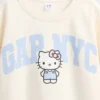 Sudadera infantil Vintagesoft con el logotipo de Hello Kitty