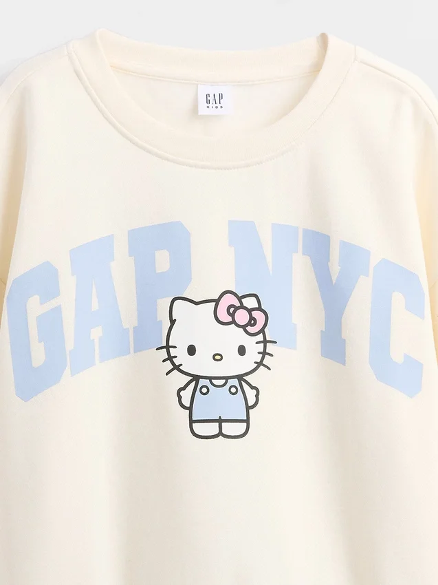 Sudadera infantil Vintagesoft con el logotipo de Hello Kitty