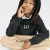 Sudadera infantil Vintagesoft con logo y corte holgado