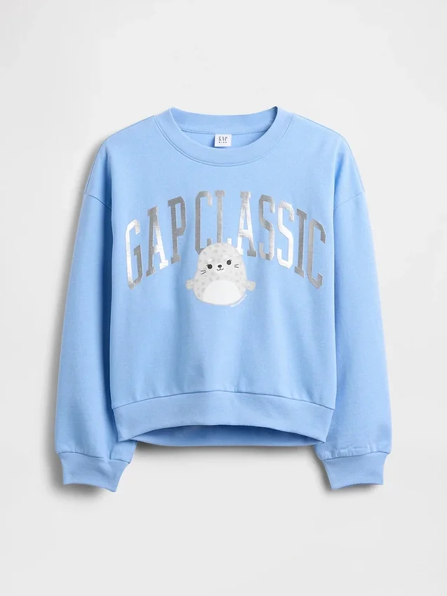Sudadera infantil Vintagesoft con logotipo de Squishmallow