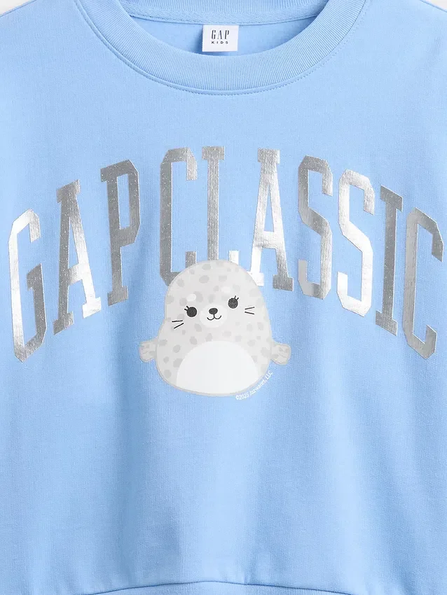 Sudadera infantil Vintagesoft con logotipo de Squishmallow