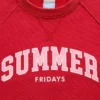 Sudadera oversize con logo Raglan de GAP × Summer Fridays