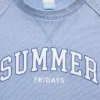 Sudadera oversize con logo Raglan de GAP × Summer Fridays