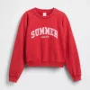 Sudadera oversize con logo Raglan de GAP × Summer Fridays