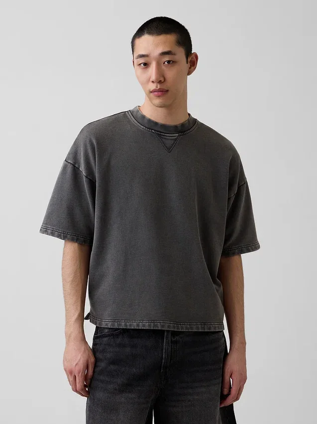 Sudadera oversize de felpa francesa de gran gramaje