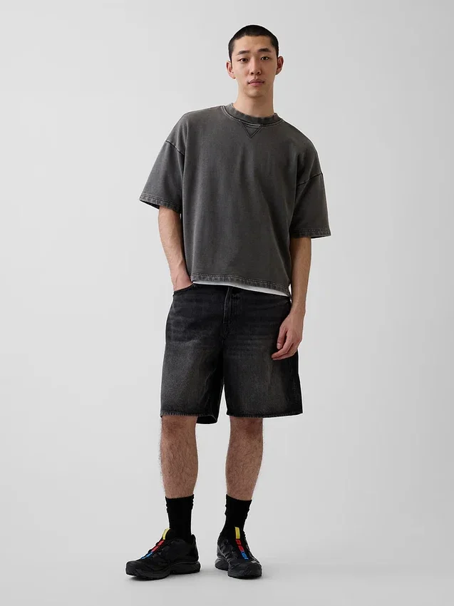 Sudadera oversize de felpa francesa de gran gramaje