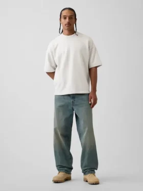 Sudadera oversize de felpa francesa de gran gramaje
