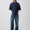 Sudadera oversize de felpa francesa de gran gramaje