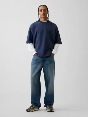 Sudadera oversize de felpa francesa de gran gramaje