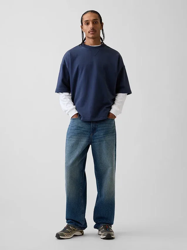 Sudadera oversize de felpa francesa de gran gramaje