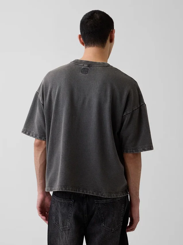 Sudadera oversize de felpa francesa de gran gramaje