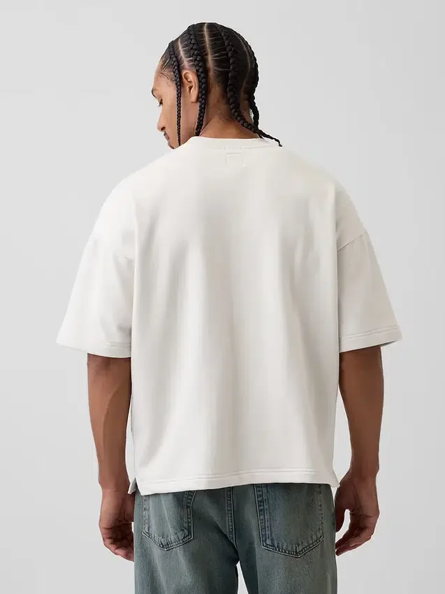 Sudadera oversize de felpa francesa de gran gramaje