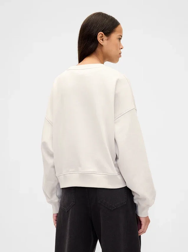 Sudadera oversize de felpa francesa de gran gramaje