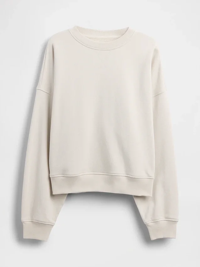Sudadera oversize de felpa francesa de gran gramaje