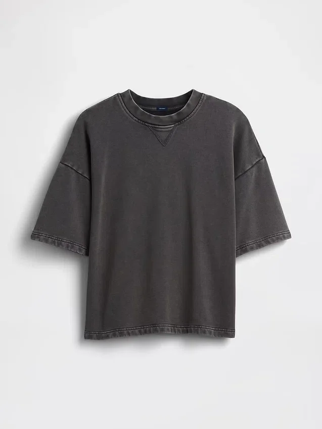 Sudadera oversize de felpa francesa de gran gramaje