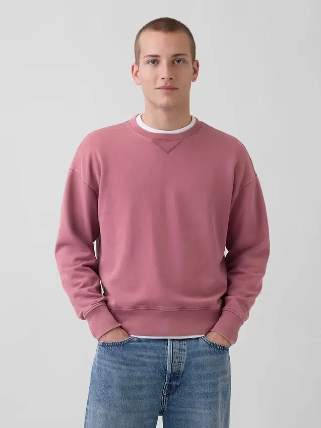 Sudadera oversize de felpa francesa de gran gramaje para adulto