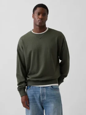 Sudadera oversize de felpa francesa de gran gramaje para adulto