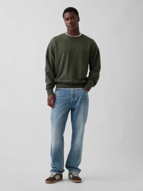 Sudadera oversize de felpa francesa de gran gramaje para adulto
