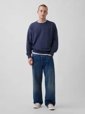 Sudadera oversize de felpa francesa de gran gramaje para adulto