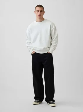 Sudadera oversize de felpa francesa de gran gramaje para adulto