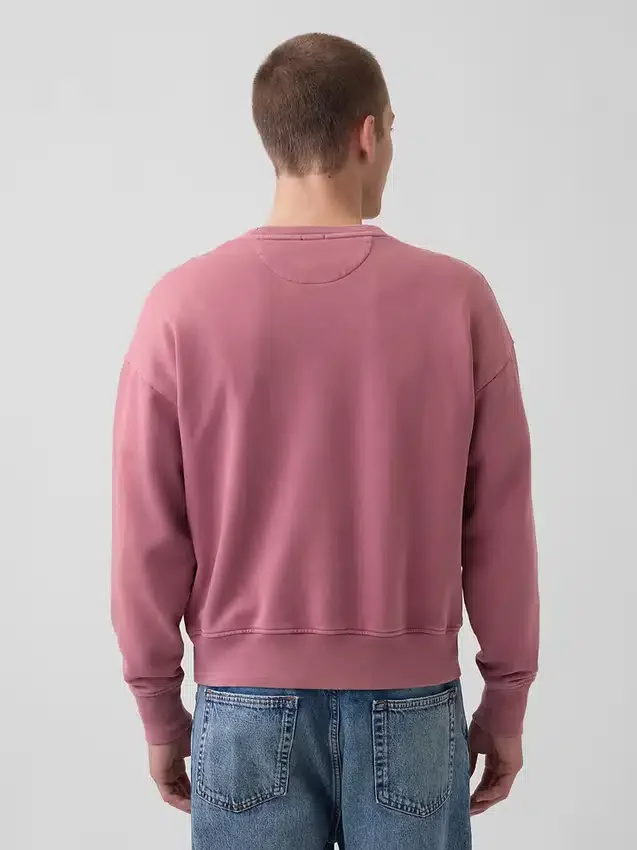 Sudadera oversize de felpa francesa de gran gramaje para adulto