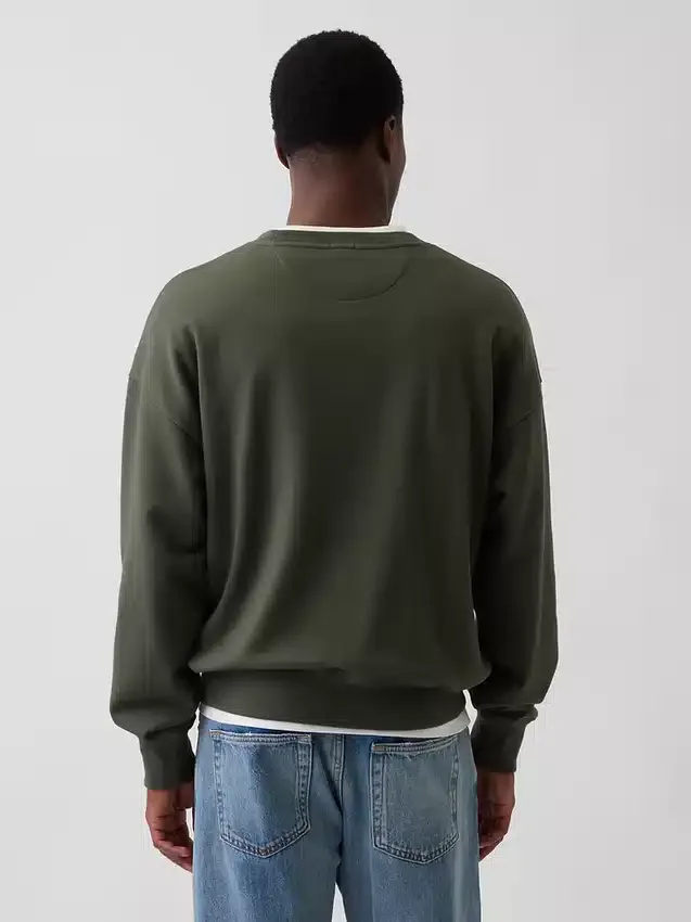 Sudadera oversize de felpa francesa de gran gramaje para adulto