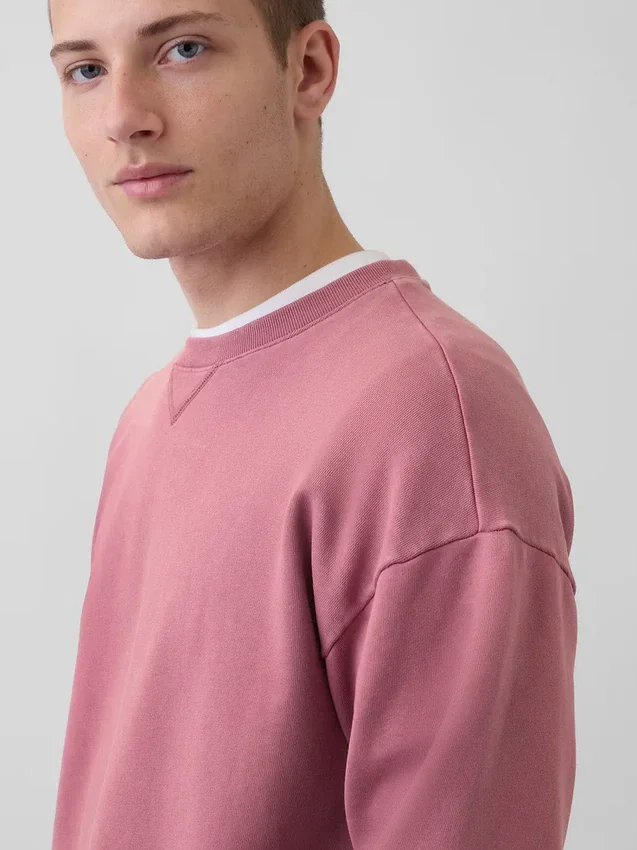 Sudadera oversize de felpa francesa de gran gramaje para adulto