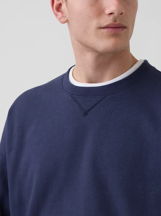 Sudadera oversize de felpa francesa de gran gramaje para adulto