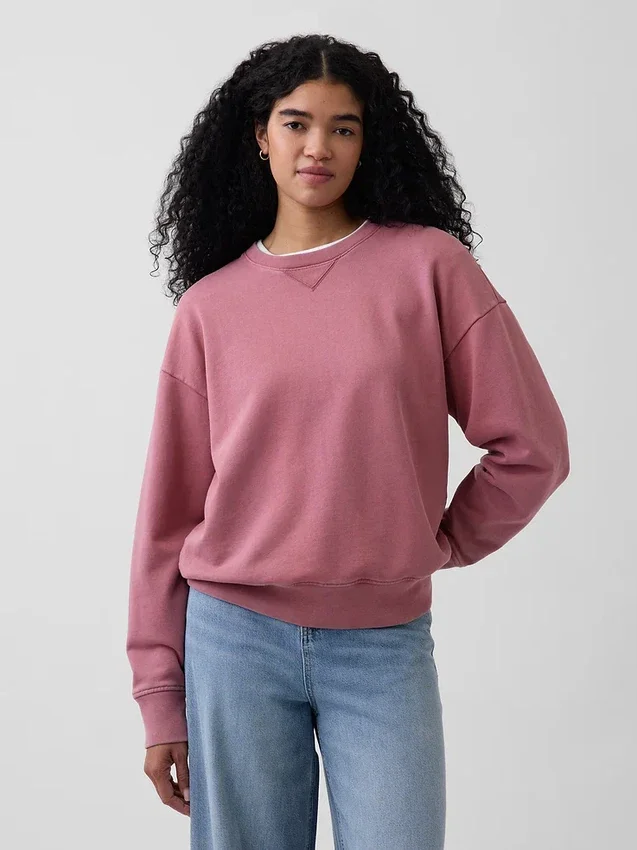 Sudadera oversize de felpa francesa de gran gramaje para adulto