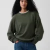 Sudadera oversize de felpa francesa de gran gramaje para adulto