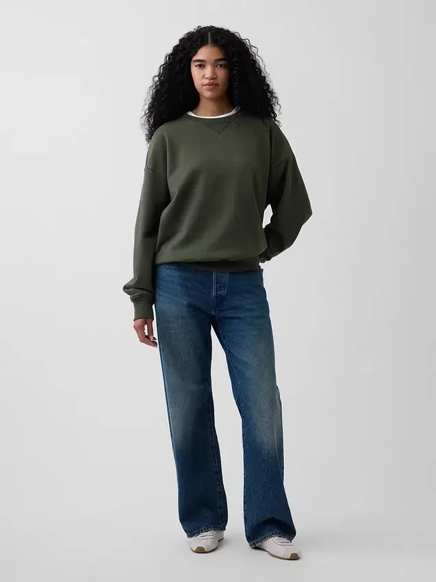 Sudadera oversize de felpa francesa de gran gramaje para adulto