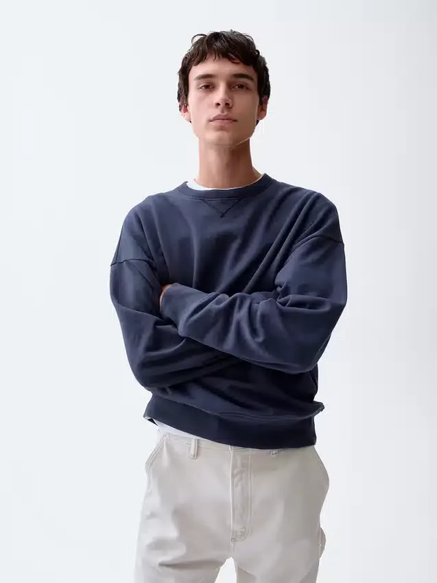 Sudadera oversize de felpa francesa de gran gramaje para adulto