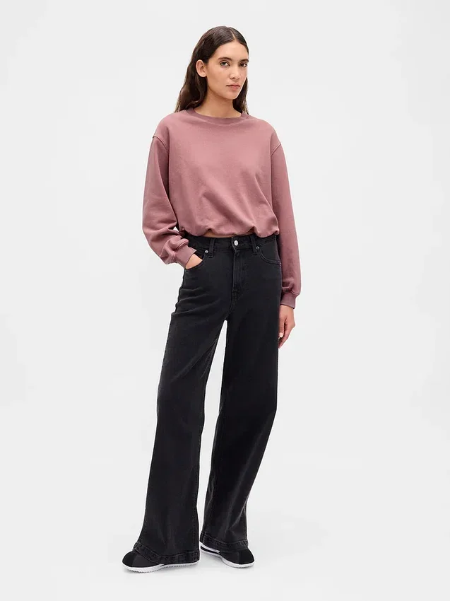 Sudadera oversize de felpa francesa de peso grueso