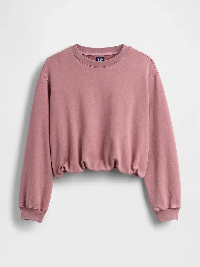 Sudadera oversize de felpa francesa de peso grueso