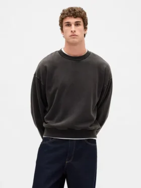 Sudadera oversize de peso grueso para adulto