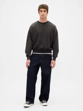 Sudadera oversize de peso grueso para adulto